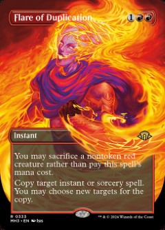 Flare of Duplication Modern Horizons 3 Bordless Frame Break